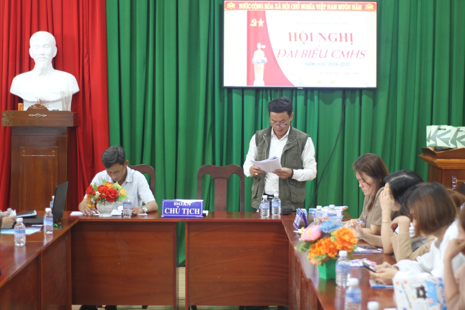 Hoàng Quốc Triệu  - Trưởng ban ĐD CMHS Năm Học 2023-2024