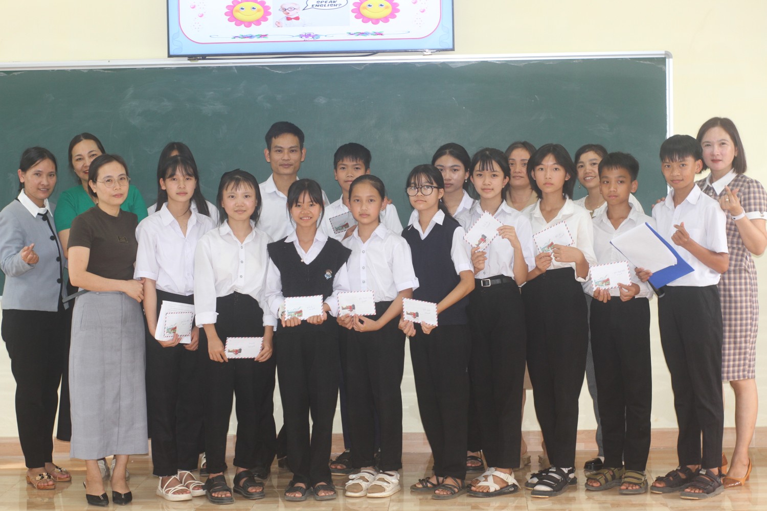 Cuộc thi hùng biện tiếng anh trường THCS Đan Phượng